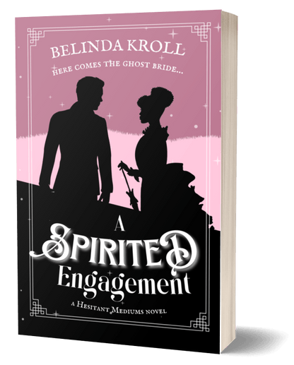 A Spirited Engagement (paperback) signed - Belinda Kroll