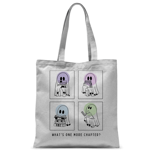 Ghostie one more chapter (tote bag) - Belinda Kroll