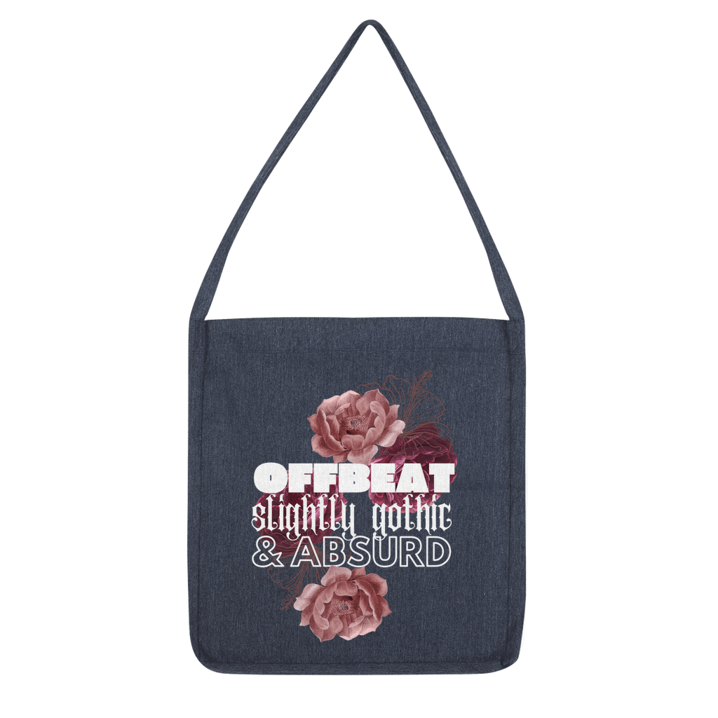 Offbeat, slightly gothic, & absurd (melange tote bag) - Belinda Kroll