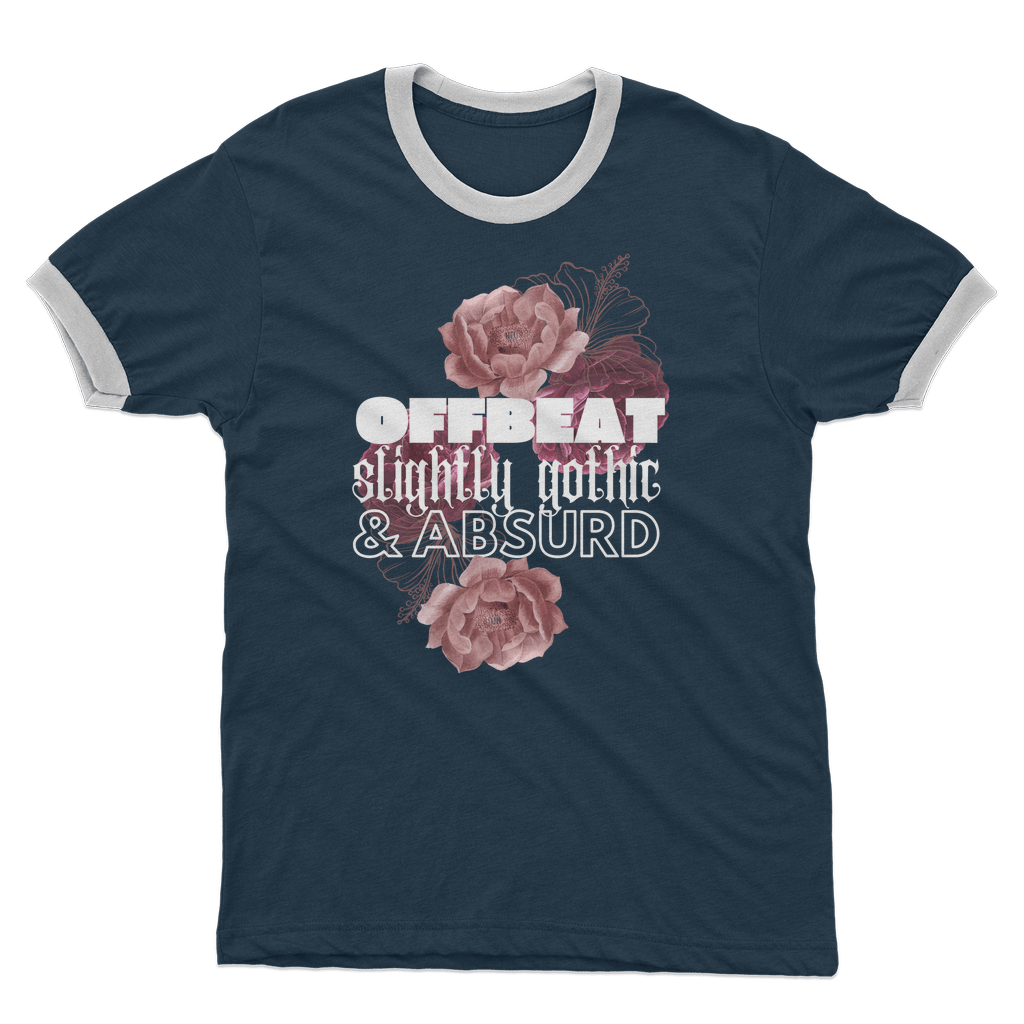 Offbeat, slightly gothic, & absurd (ringer shirt) - Belinda Kroll