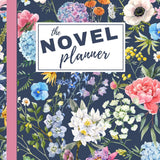 Undated All - in - One Novel Planner (A5 Floral Navy) - Belinda Kroll