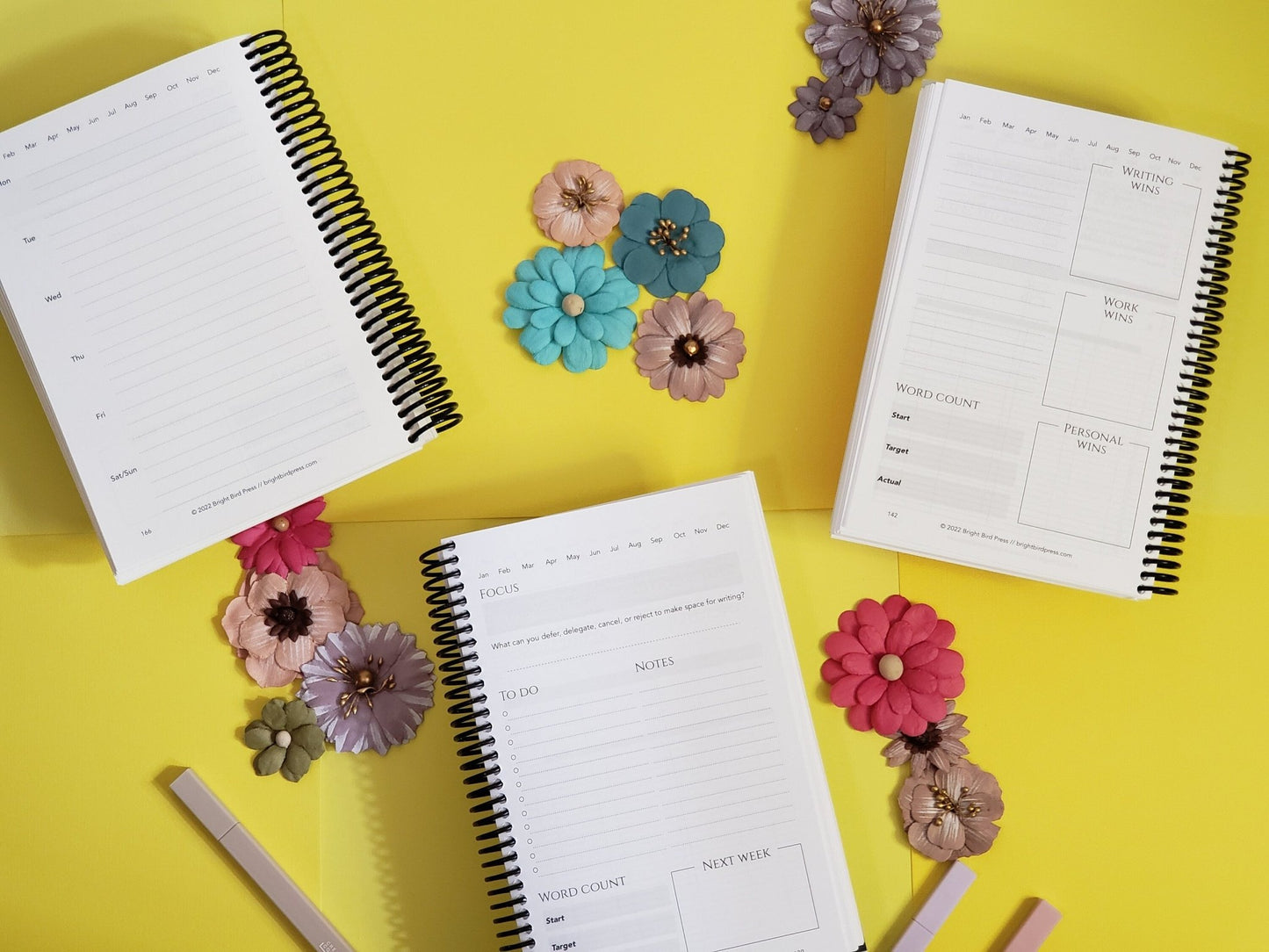 Undated All-in-One A5 Writer's Bujo Journal Planner - Belinda Kroll