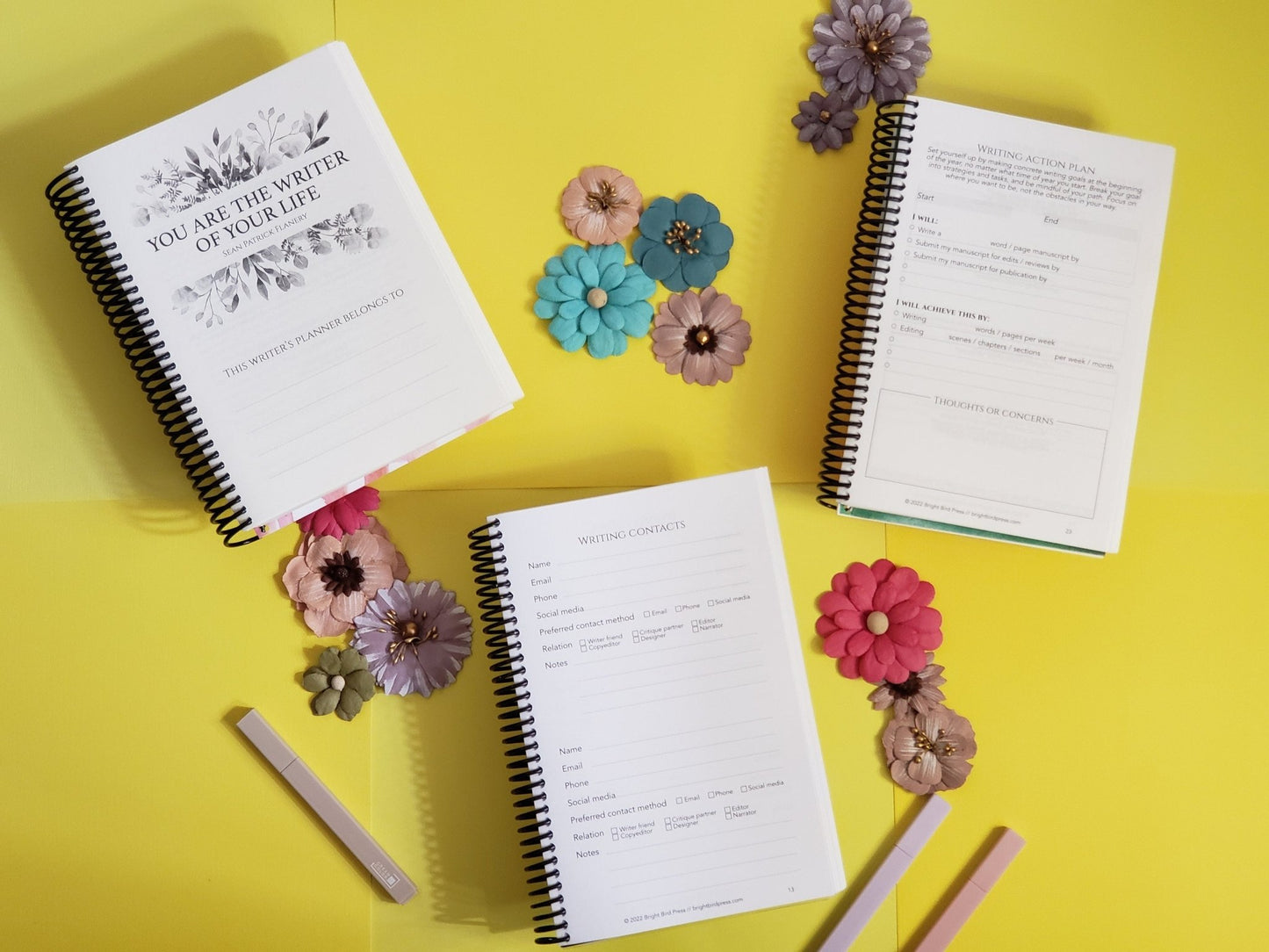 Undated All-in-One A5 Writer's Bujo Journal Planner - Belinda Kroll
