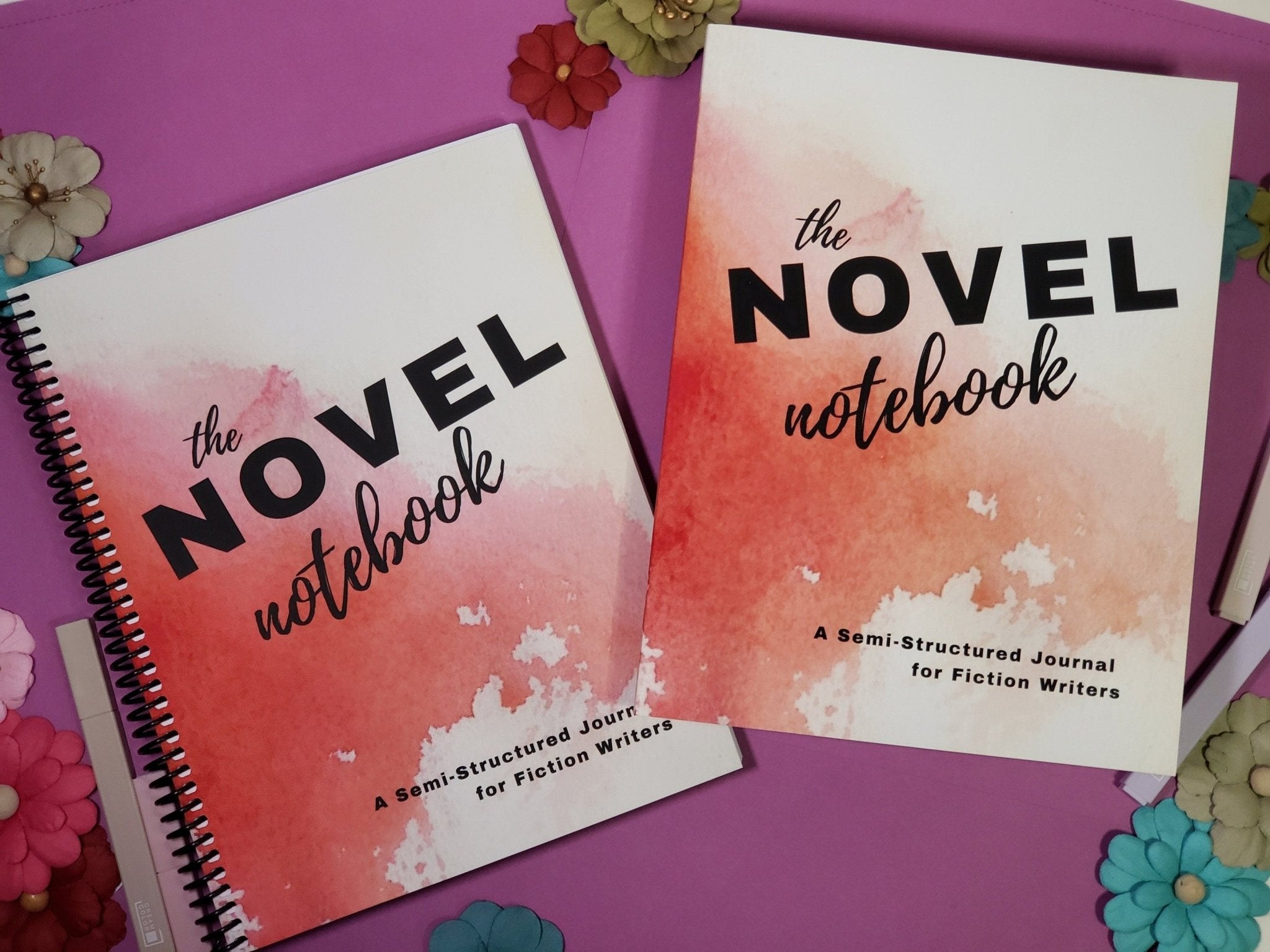 Undated B5 Writer's Brainstorm Journal with Monthly Habit Trackers - Belinda Kroll
