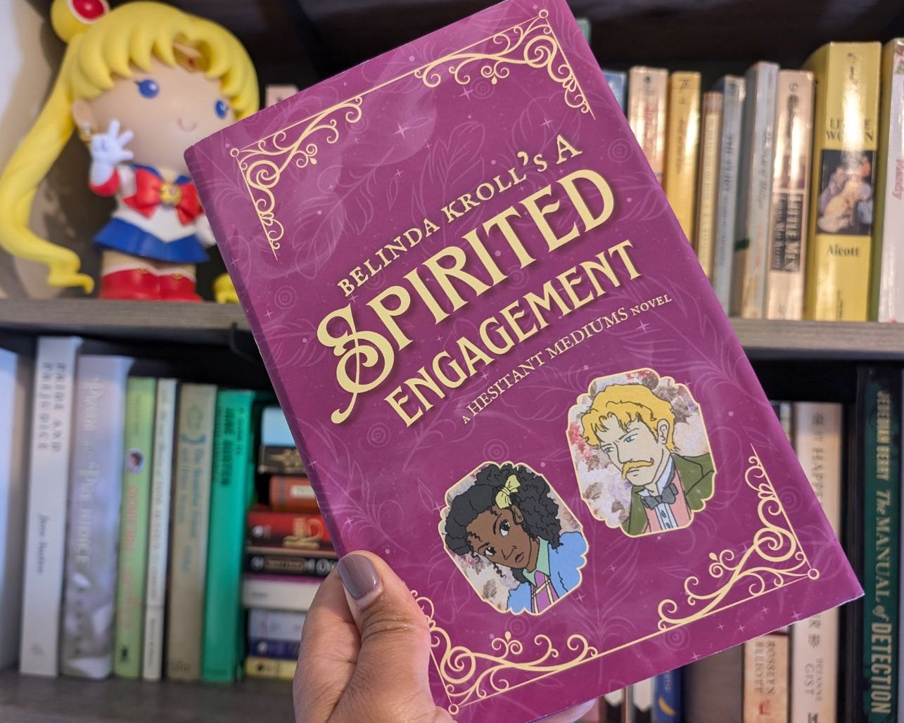 A Spirited Engagement (illustrated hardcover) signed PRE - ORDER - Belinda Kroll