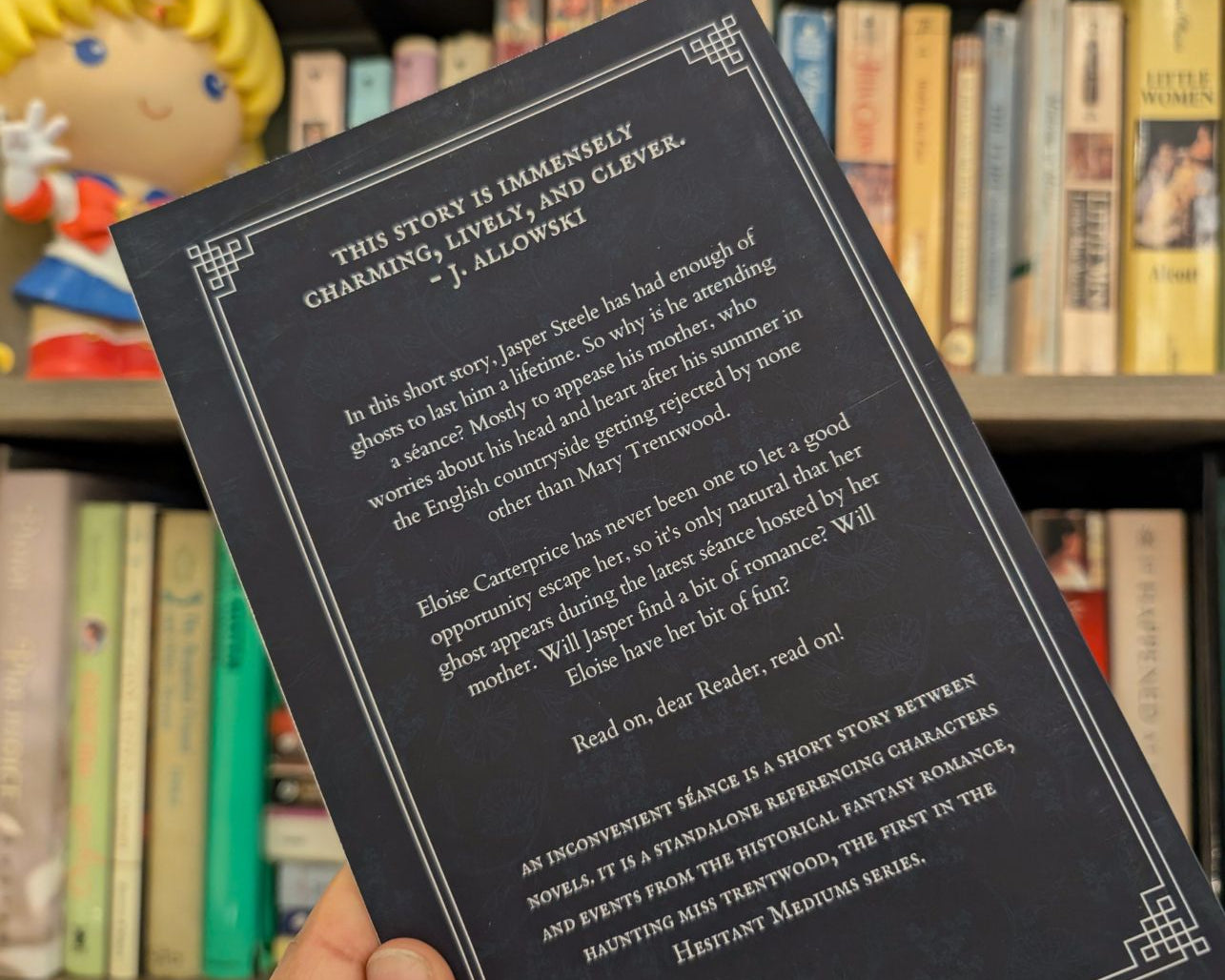 "An Inconvenient Séance" (paperback) signed - Belinda Kroll