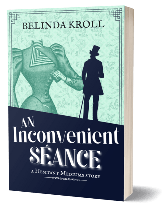 "An Inconvenient Séance" (paperback) signed - Belinda Kroll