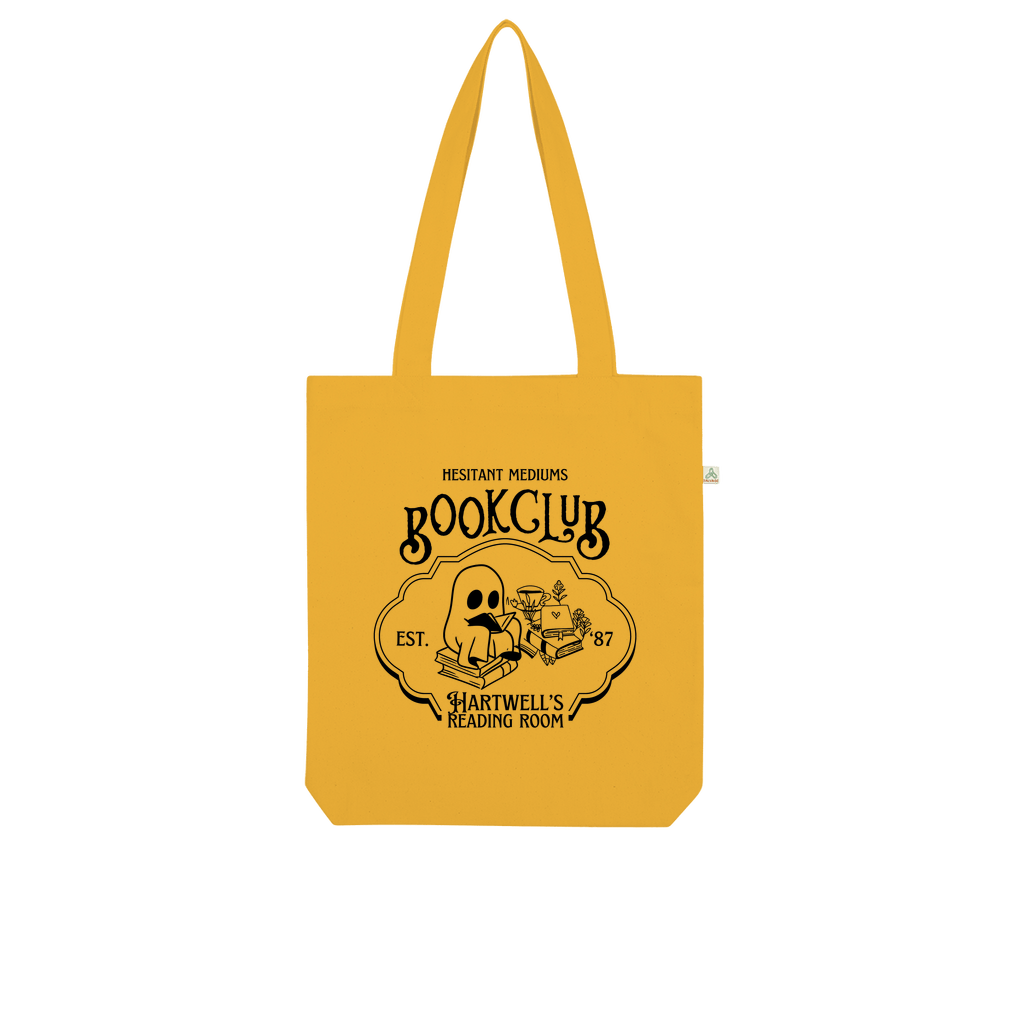 Dame Hartwell's book club (organic tote bag) - Belinda Kroll
