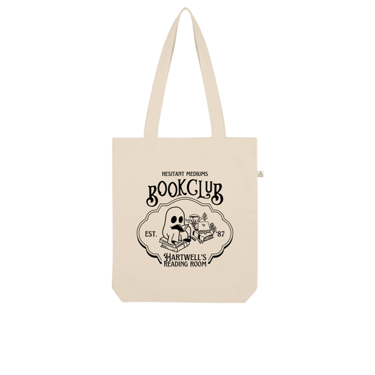 Dame Hartwell's book club (organic tote bag) - Belinda Kroll