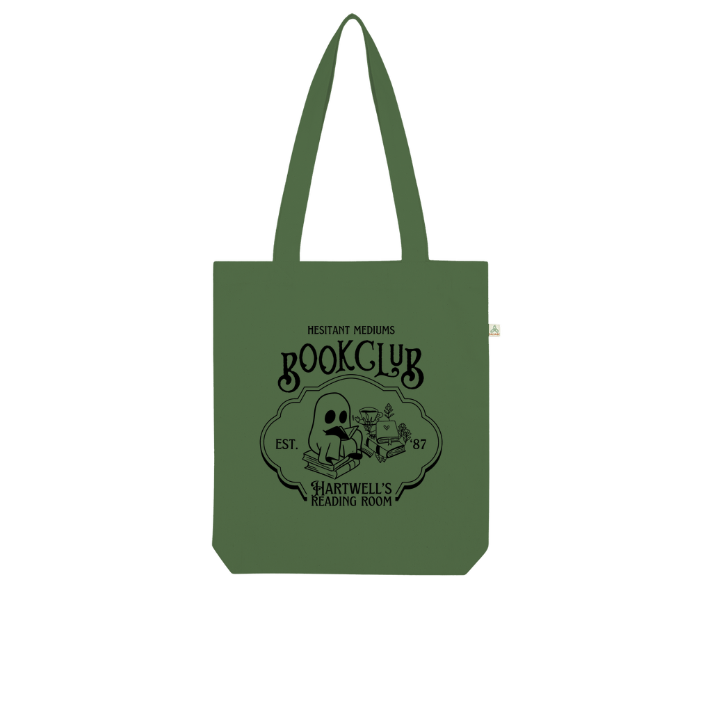 Dame Hartwell's book club (organic tote bag) - Belinda Kroll