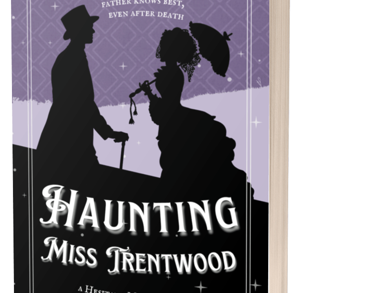 Haunting Miss Trentwood (paperback) signed - Belinda Kroll