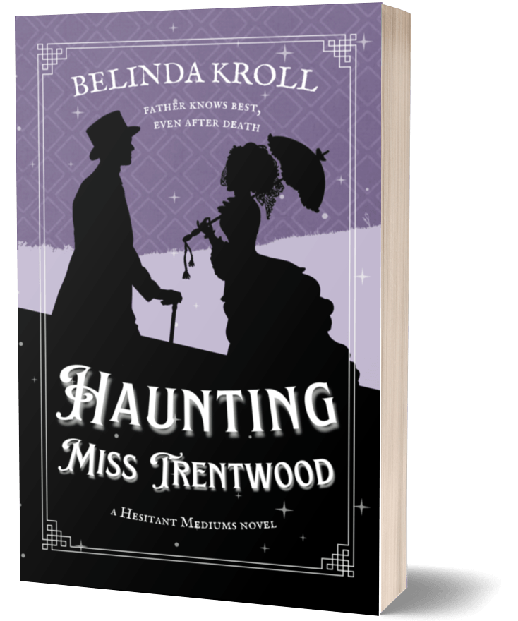 Haunting Miss Trentwood (paperback) signed - Belinda Kroll