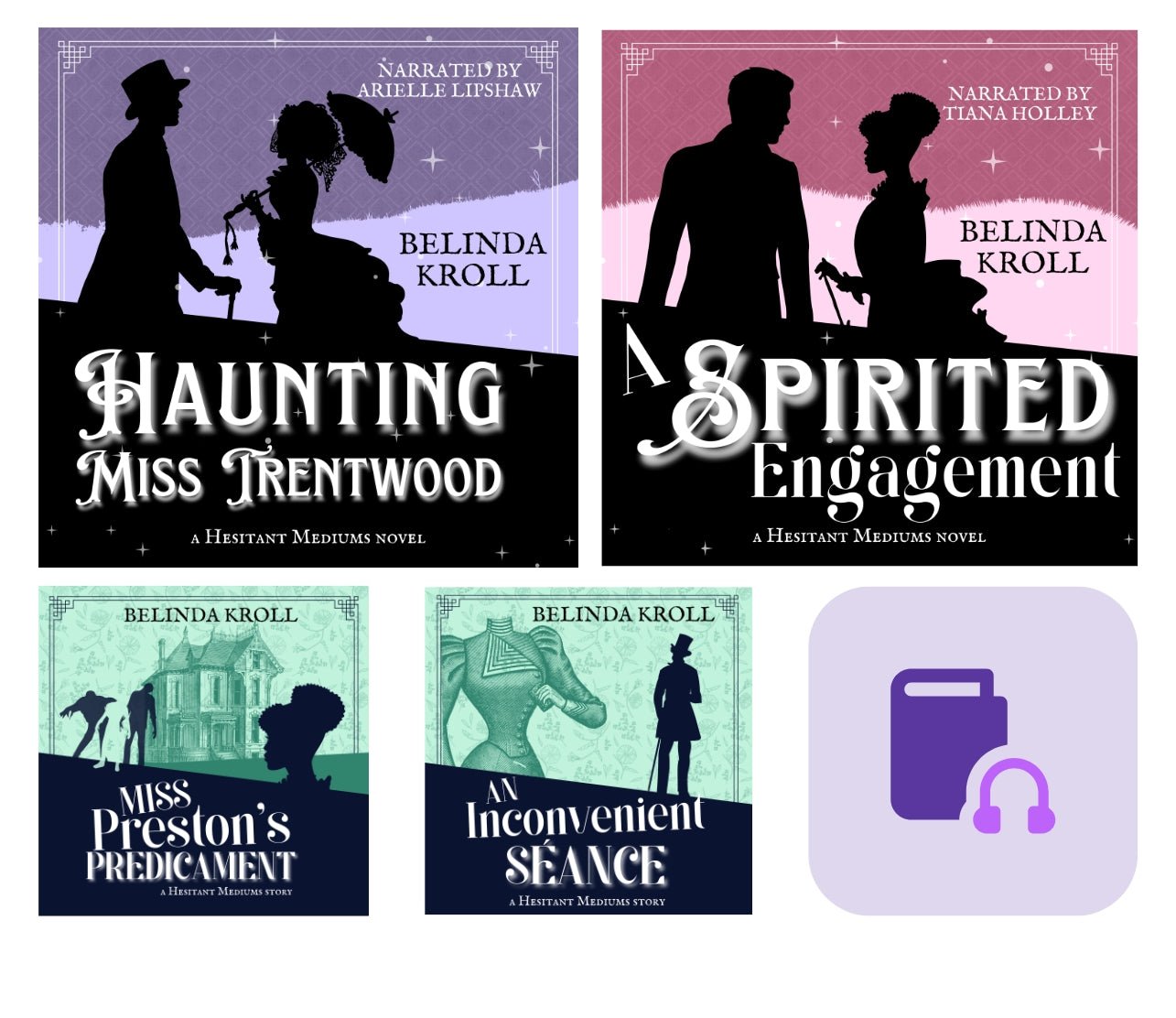 Hesitant Mediums series bundle (audio) - Belinda Kroll
