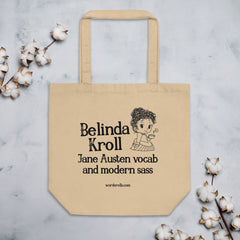 Jane Austen vocab modern sass (eco tote) - Belinda Kroll