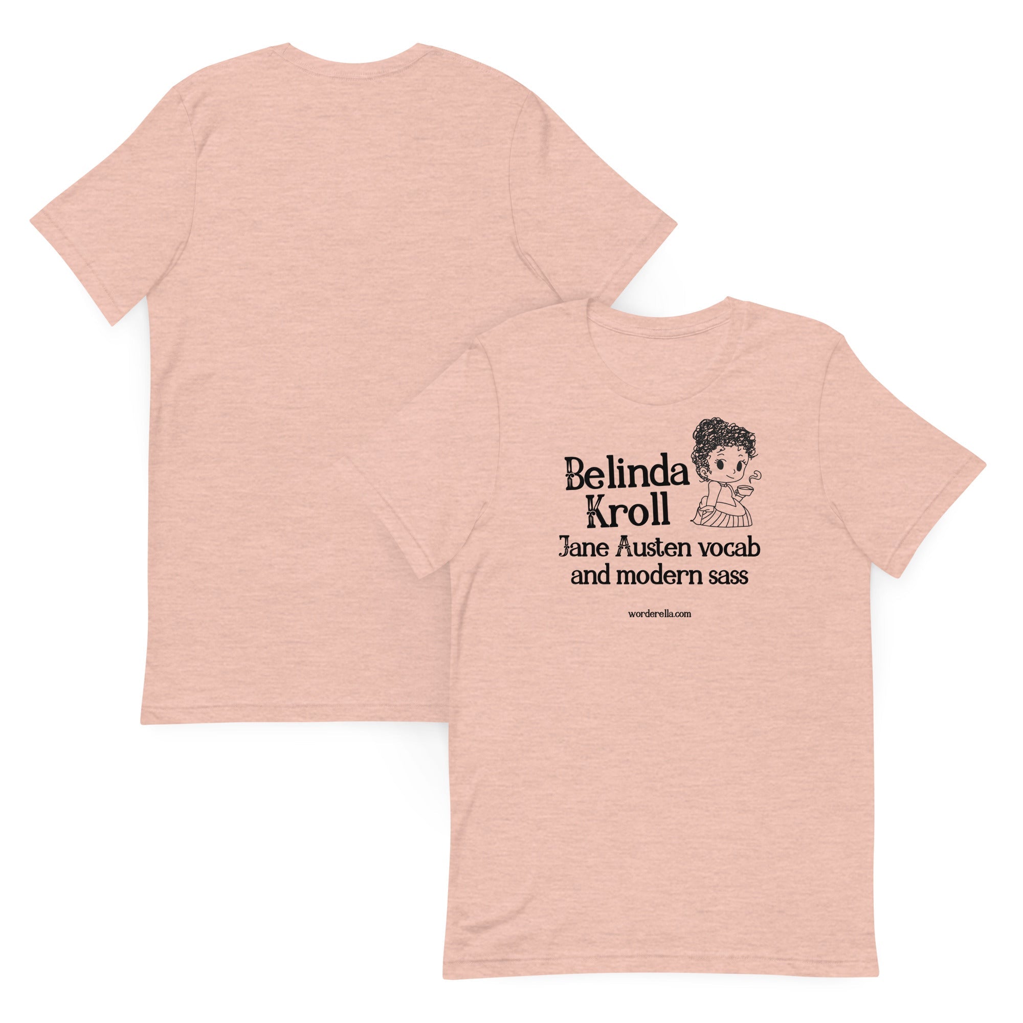 Jane Austen vocab modern sass (t-shirt) - Belinda Kroll