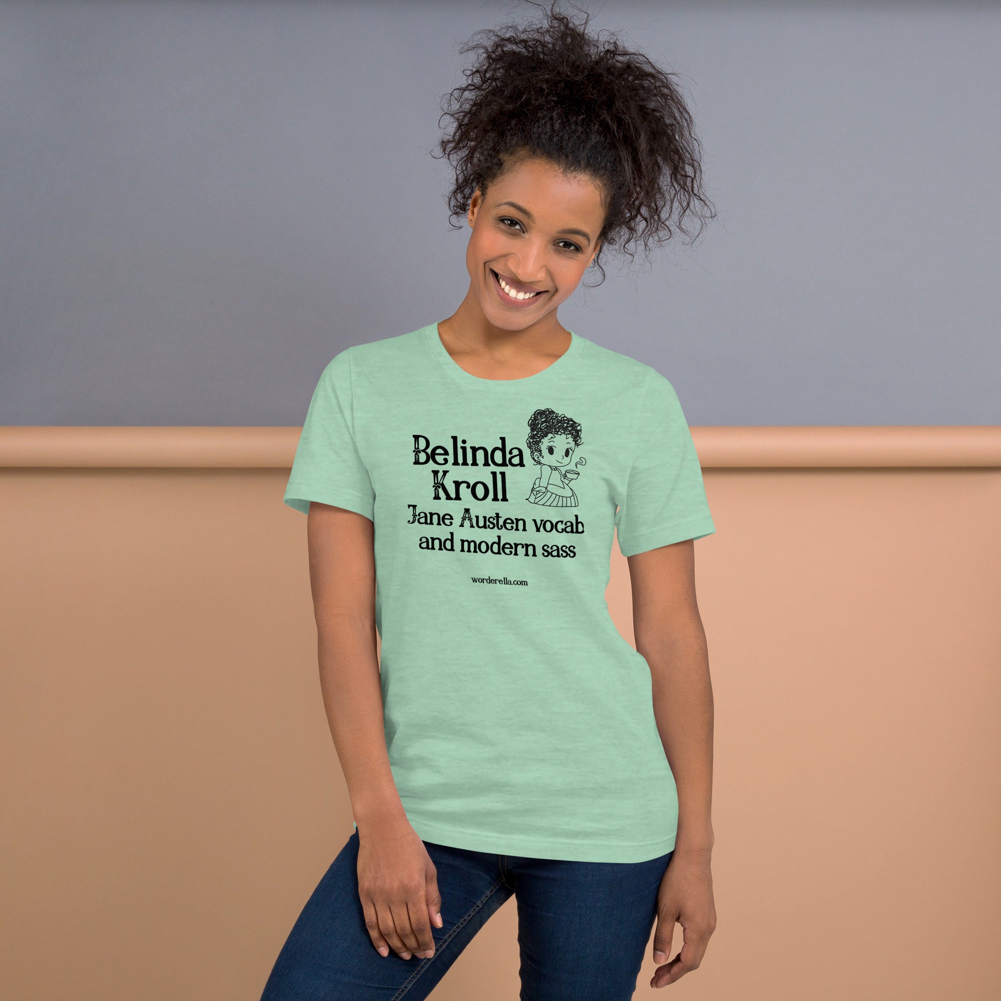 Jane Austen vocab modern sass (t-shirt) - Belinda Kroll
