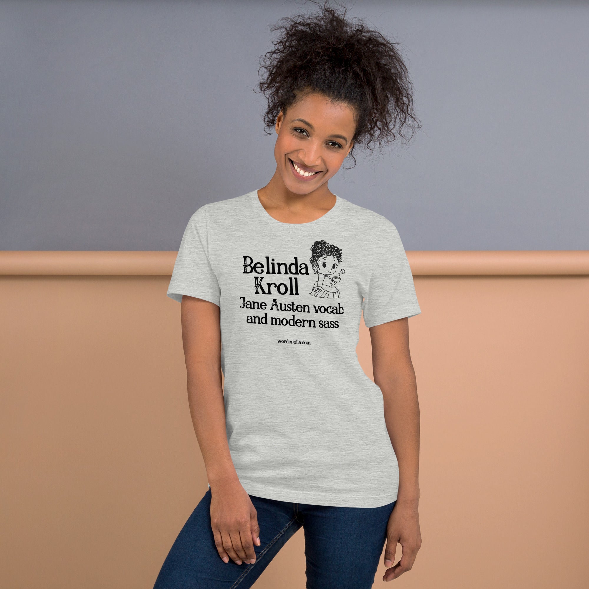 Jane Austen vocab modern sass (t-shirt) - Belinda Kroll