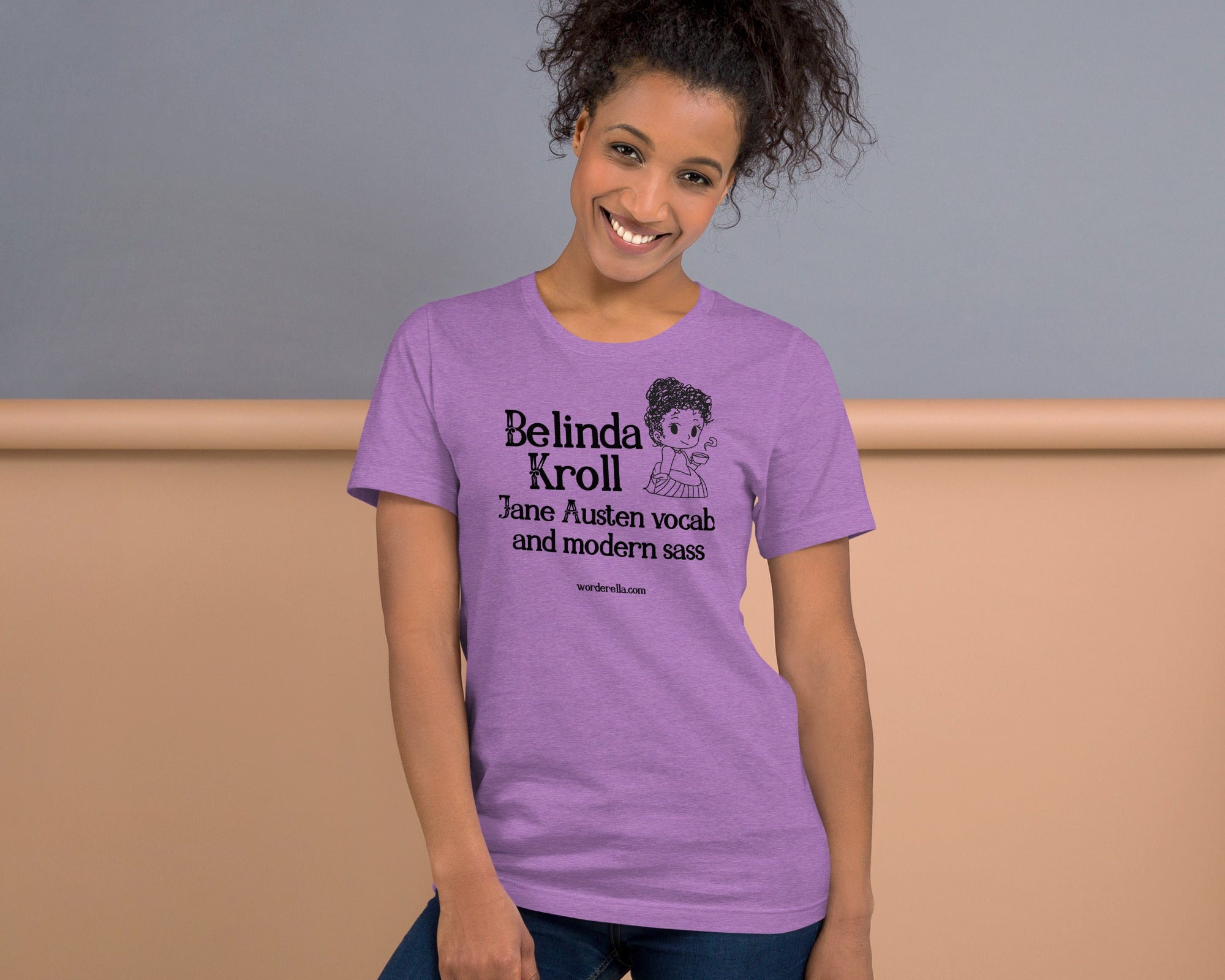Jane Austen vocab modern sass (t-shirt) - Belinda Kroll