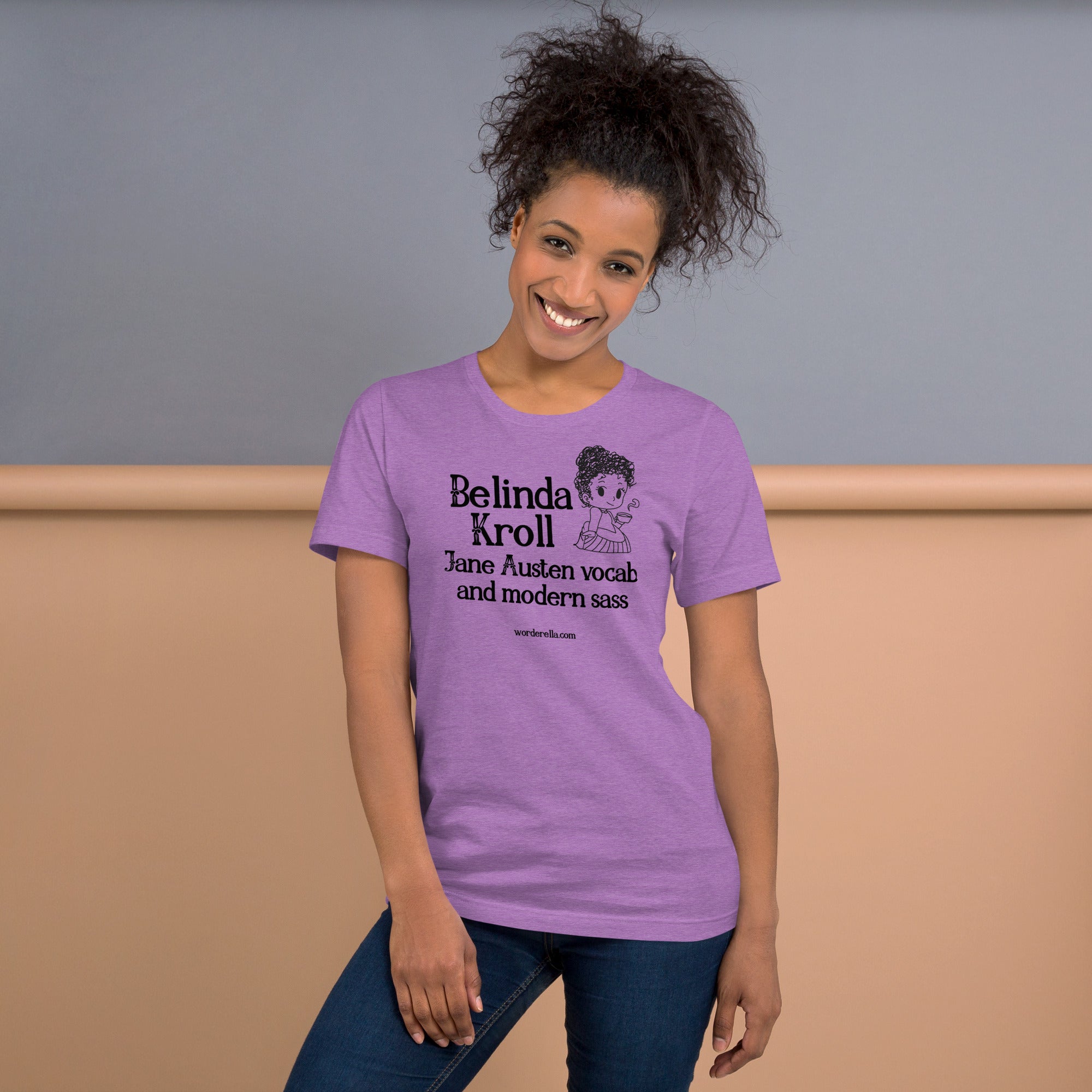 Jane Austen vocab modern sass (t-shirt) - Belinda Kroll