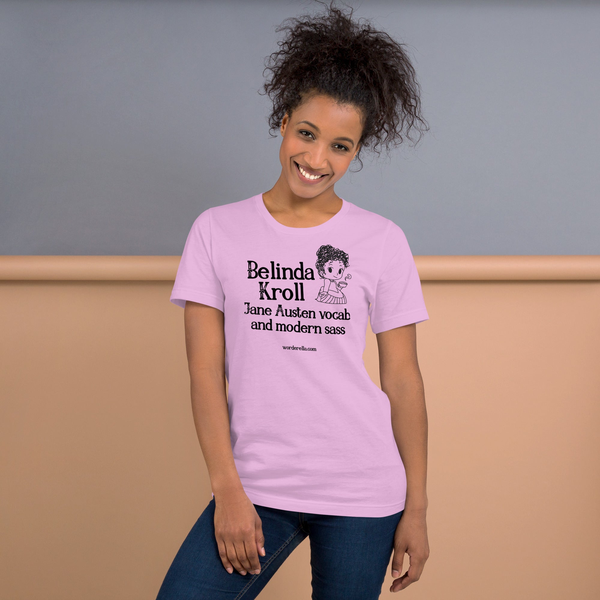 Jane Austen vocab modern sass (t-shirt) - Belinda Kroll