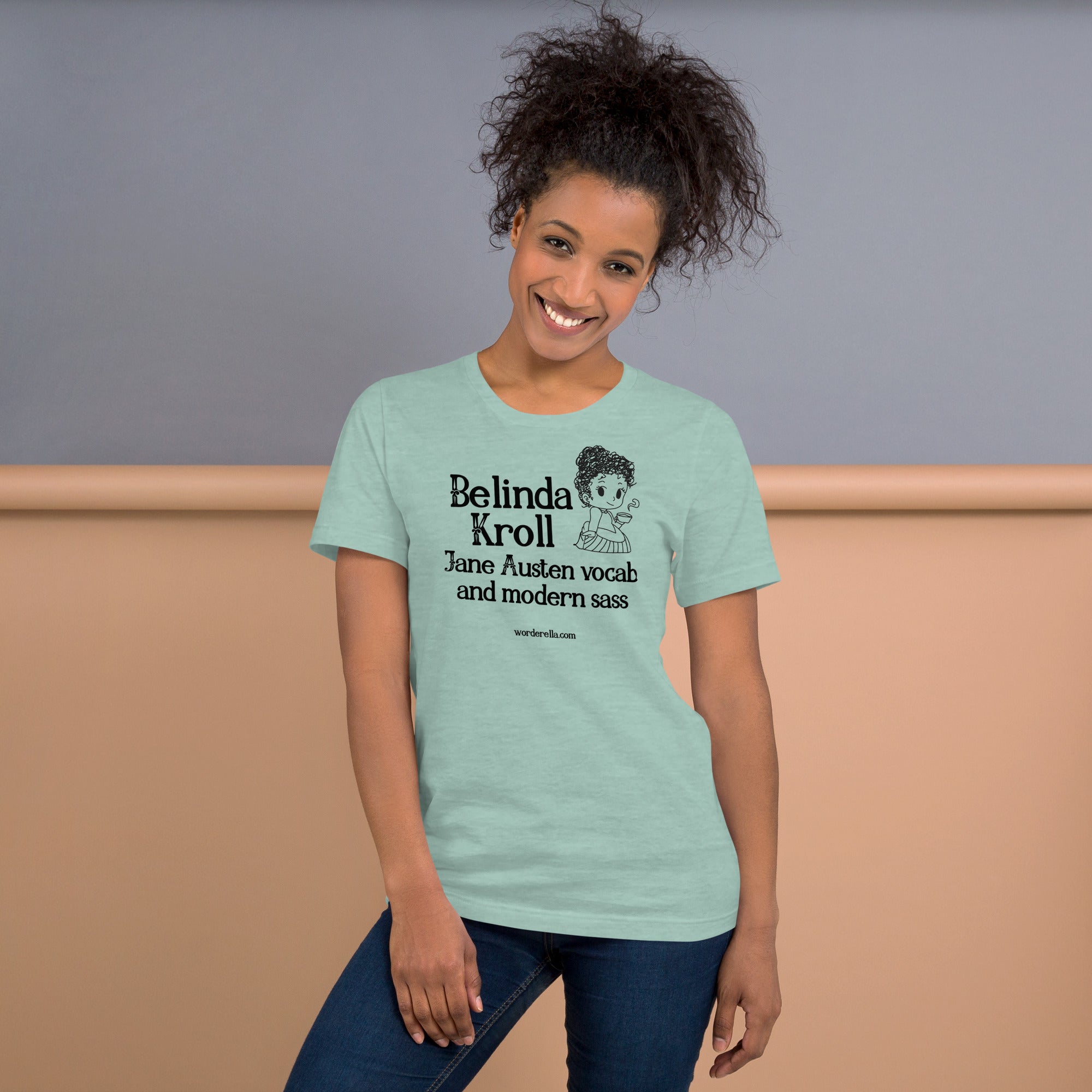 Jane Austen vocab modern sass (t-shirt) - Belinda Kroll