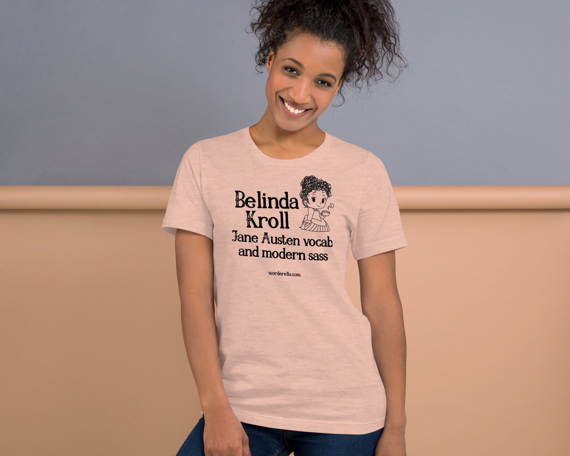 Jane Austen vocab modern sass (t-shirt) - Belinda Kroll