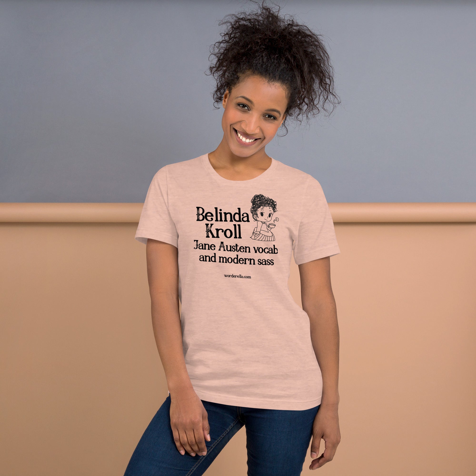 Jane Austen vocab modern sass (t-shirt) - Belinda Kroll