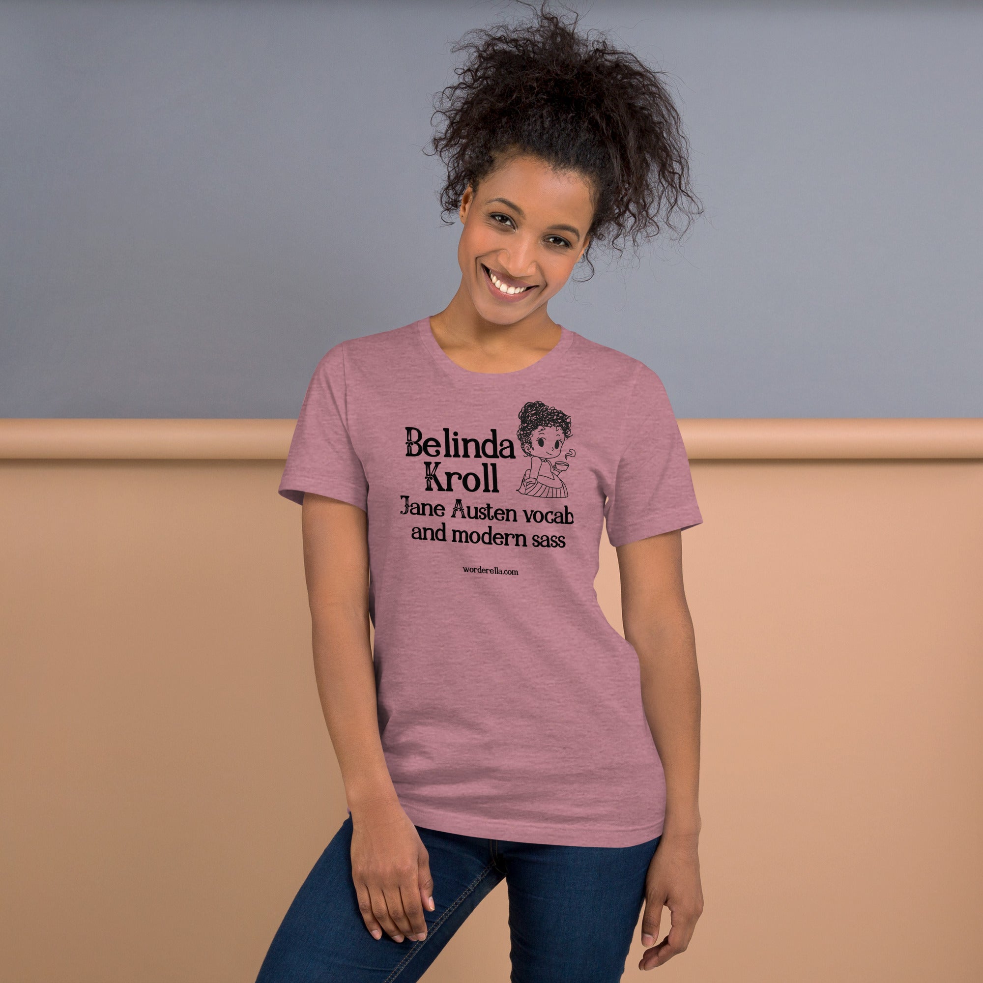 Jane Austen vocab modern sass (t-shirt) - Belinda Kroll