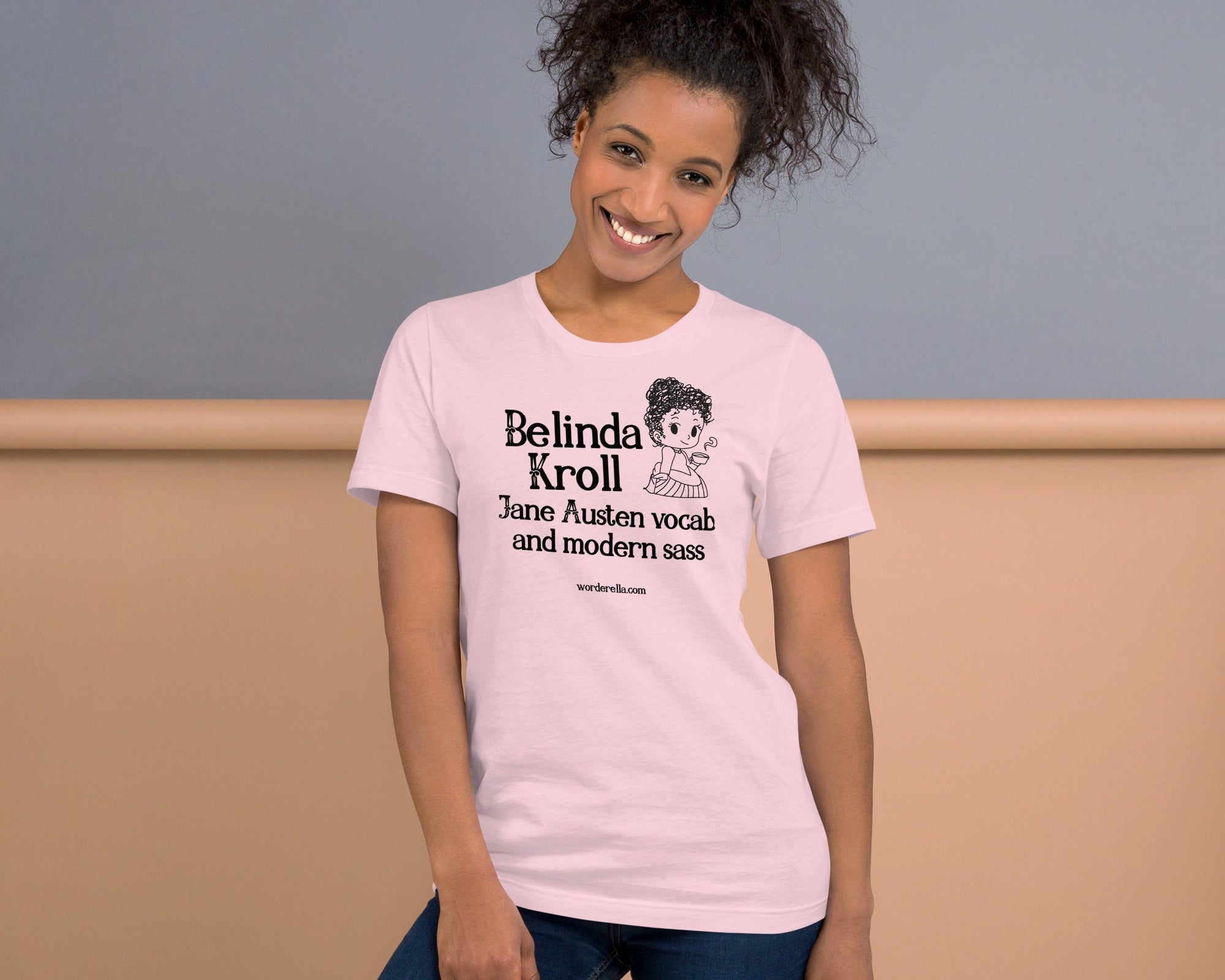 Jane Austen vocab modern sass (t-shirt) - Belinda Kroll