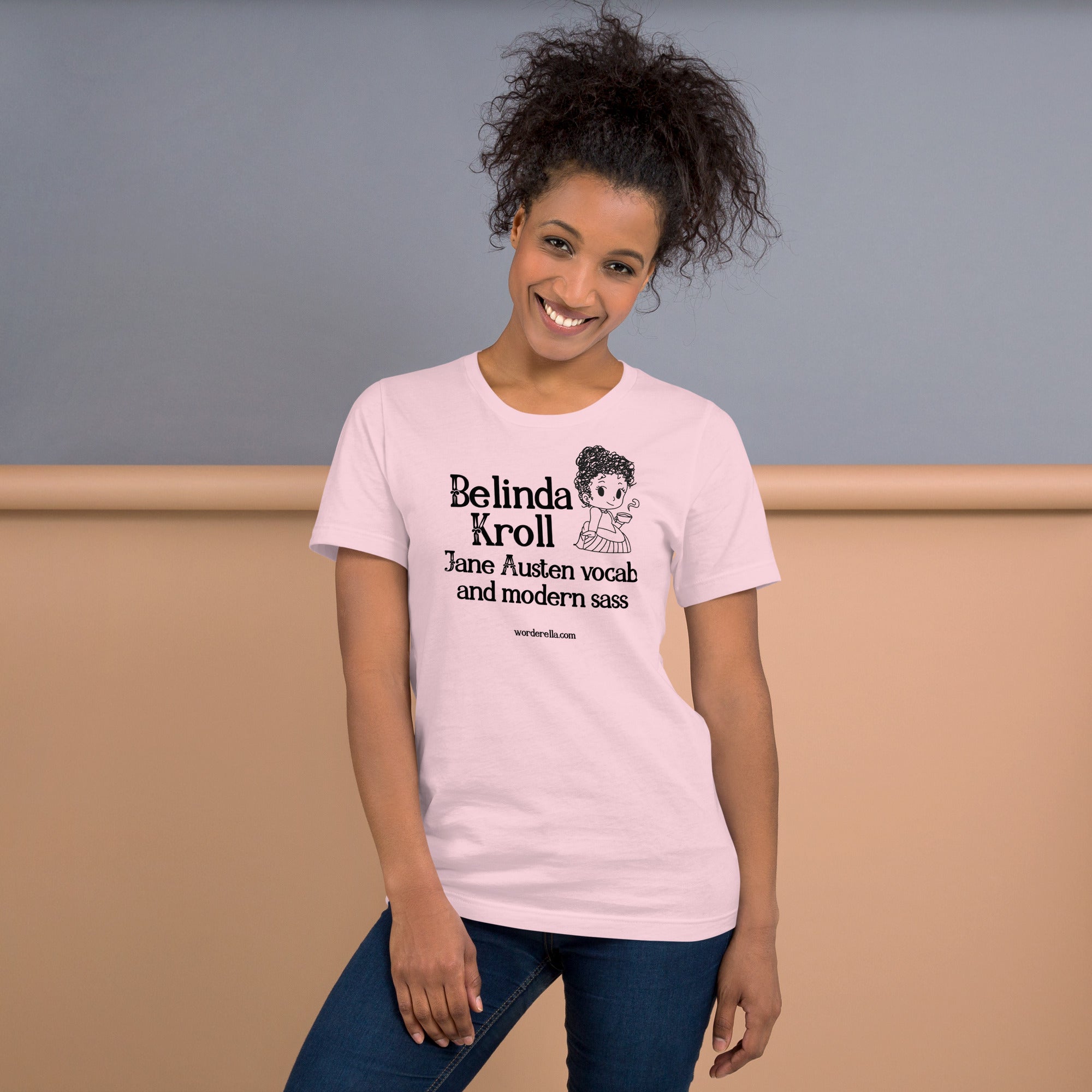 Jane Austen vocab modern sass (t-shirt) - Belinda Kroll