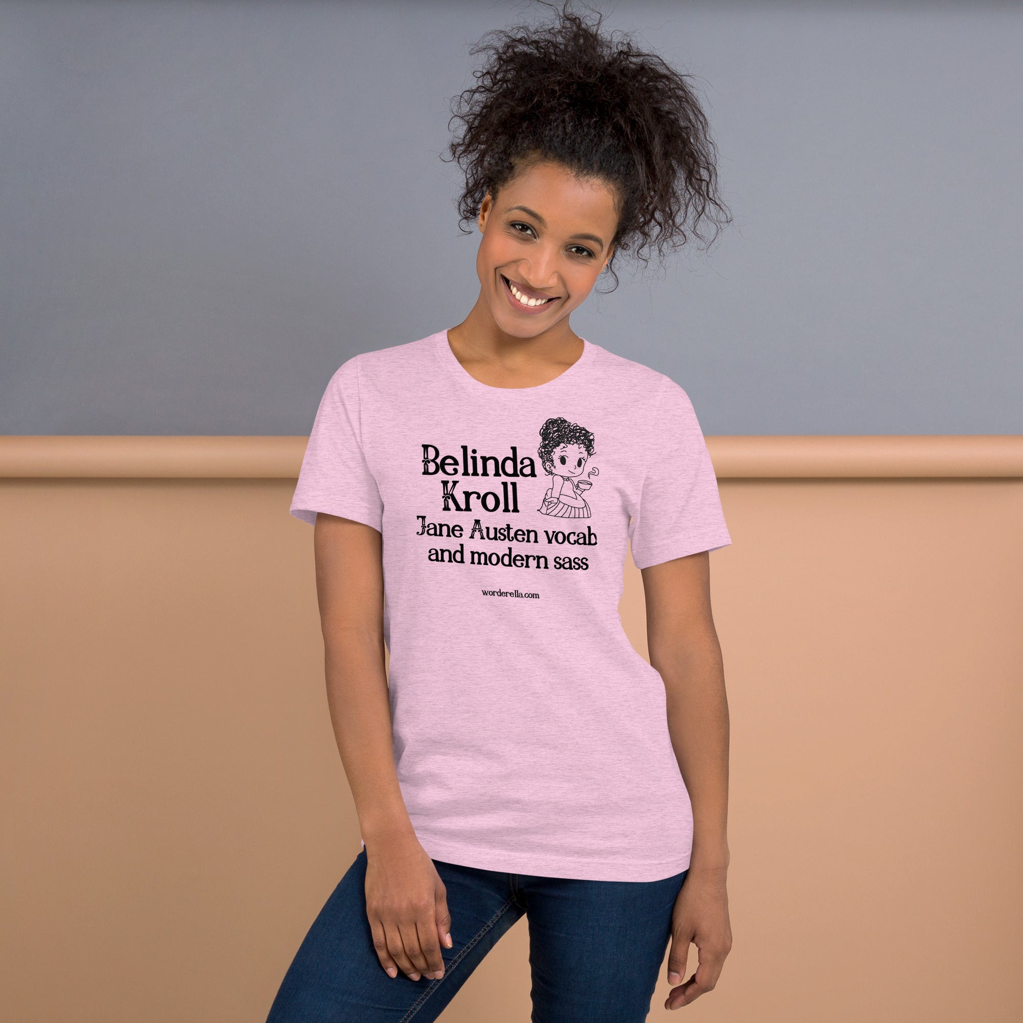 Jane Austen vocab modern sass (t-shirt) - Belinda Kroll