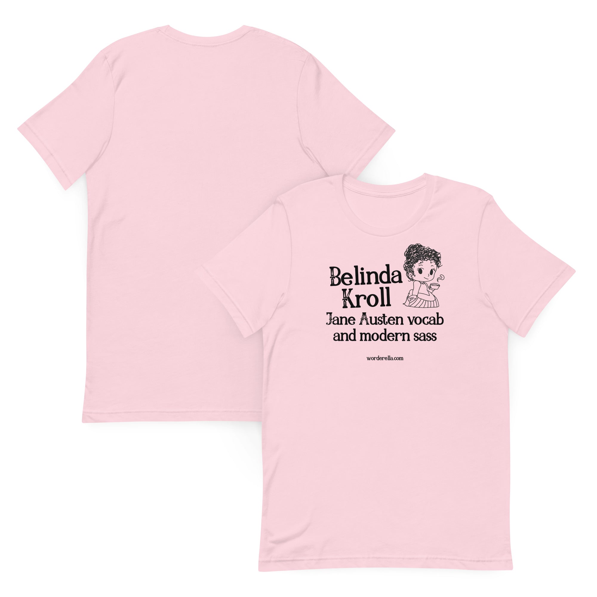 Jane Austen vocab modern sass (t-shirt) - Belinda Kroll