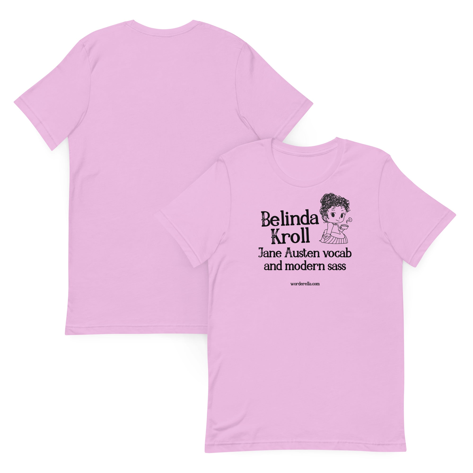 Jane Austen vocab modern sass (t-shirt) - Belinda Kroll
