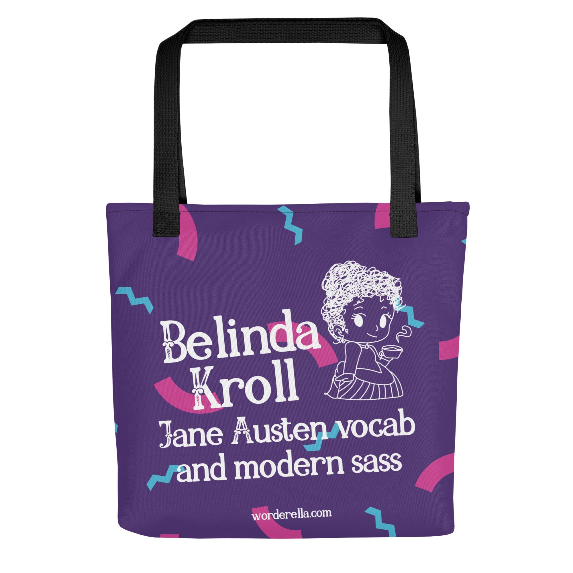 Jane Austen vocab modern sass (tote bag) - Belinda Kroll