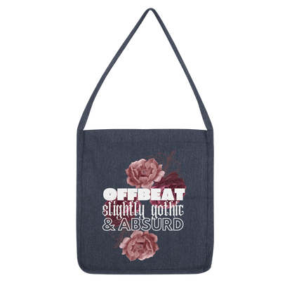 Offbeat, slightly gothic, & absurd (melange tote bag) - Belinda Kroll
