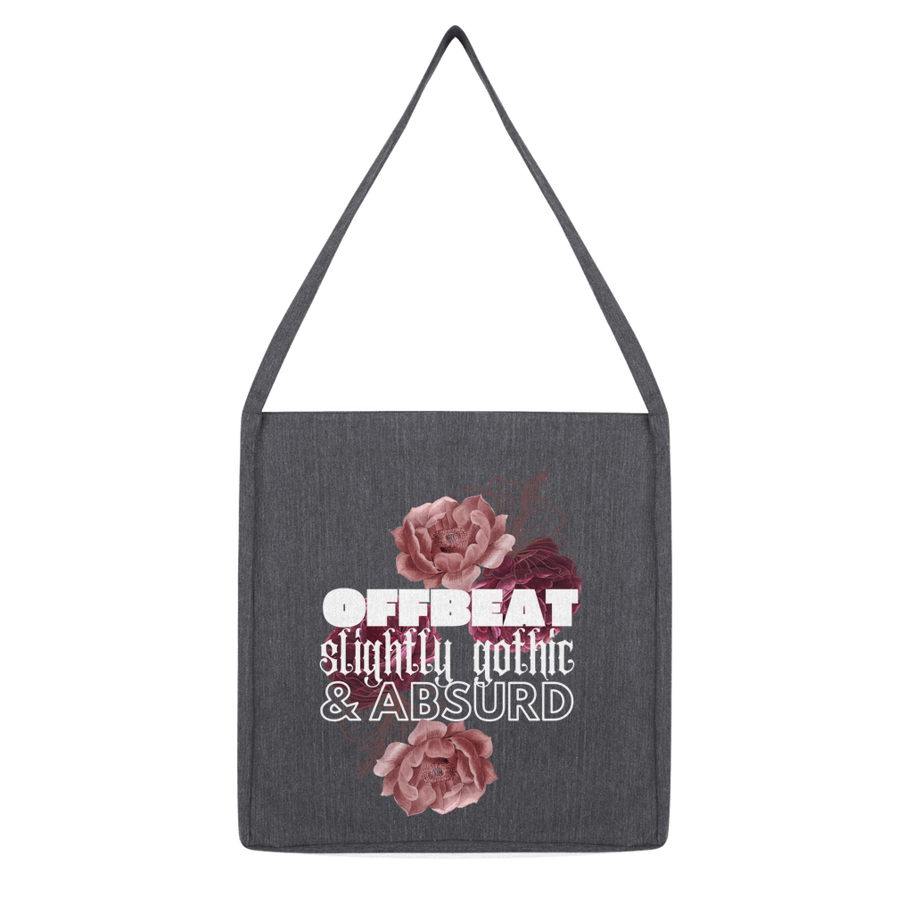 Offbeat, slightly gothic, & absurd (melange tote bag) - Belinda Kroll