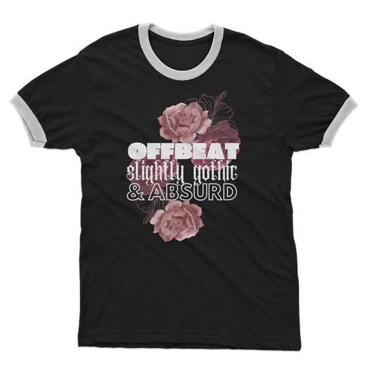 Offbeat, slightly gothic, & absurd (ringer shirt) - Belinda Kroll