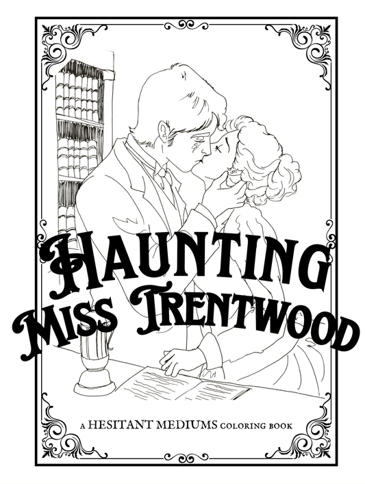 Printable coloring book for Haunting Miss Trentwood - Belinda Kroll