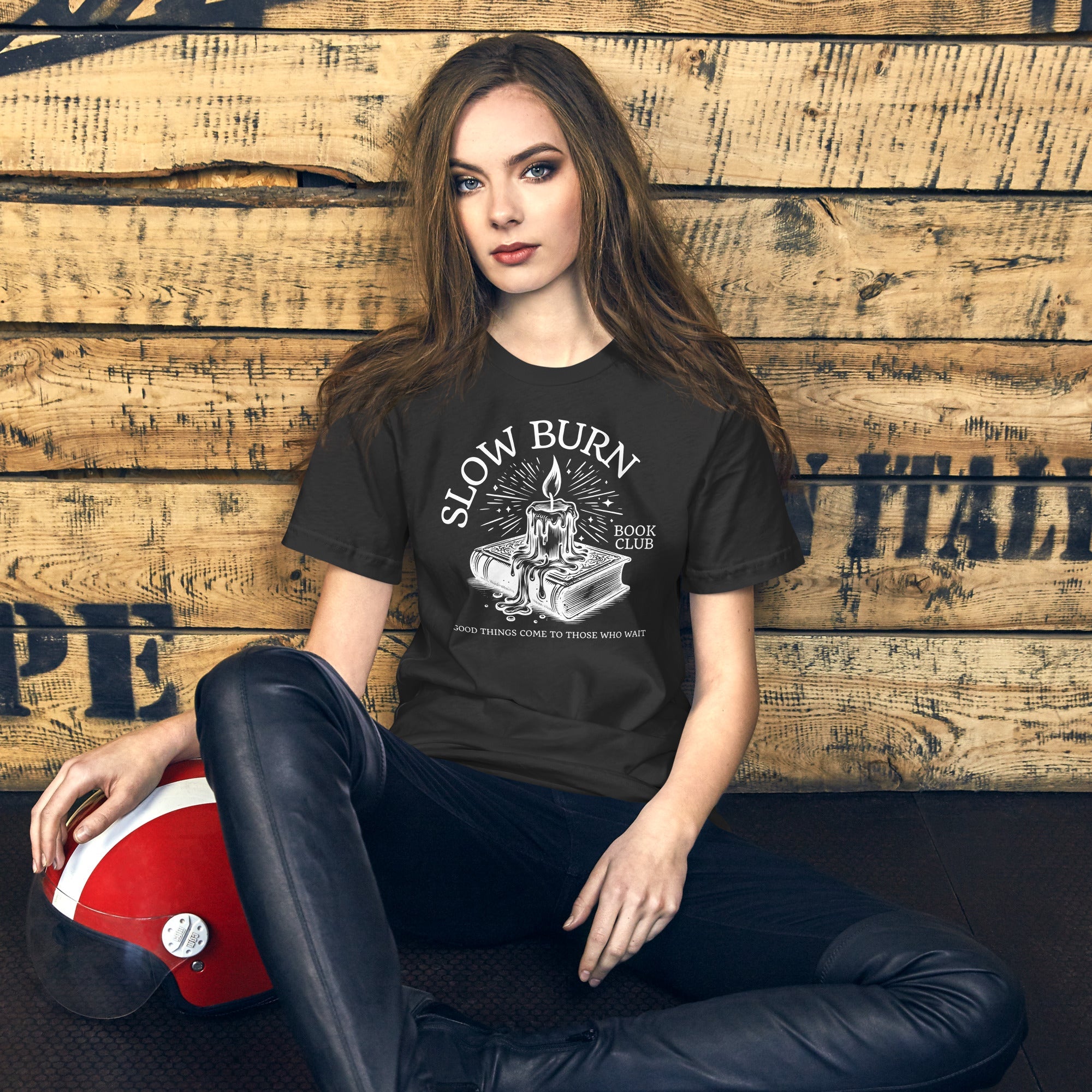 Slow burn book club for romance readers (unisex t-shirt) - Belinda Kroll
