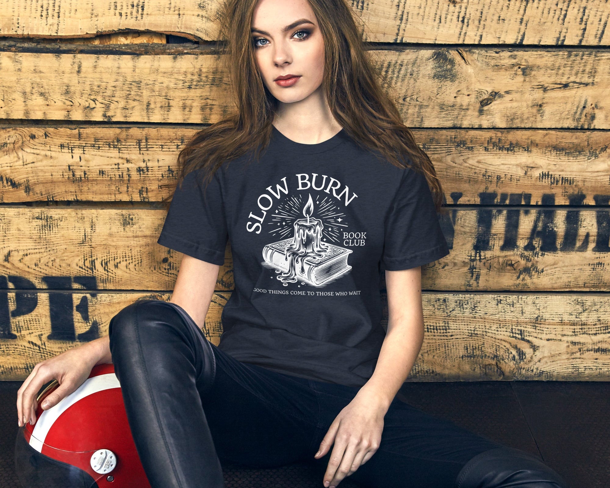 Slow burn book club for romance readers (unisex t-shirt) - Belinda Kroll