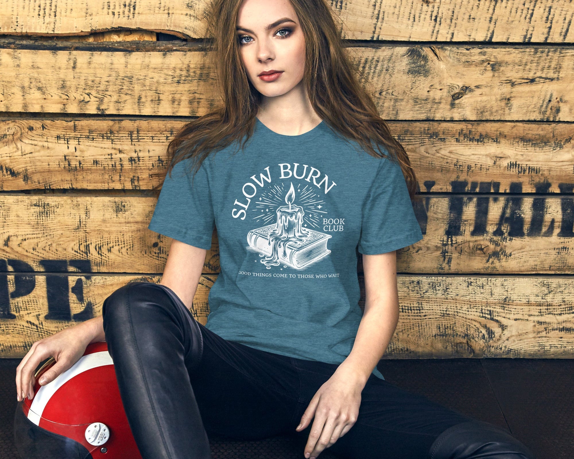 Slow burn book club for romance readers (unisex t-shirt) - Belinda Kroll