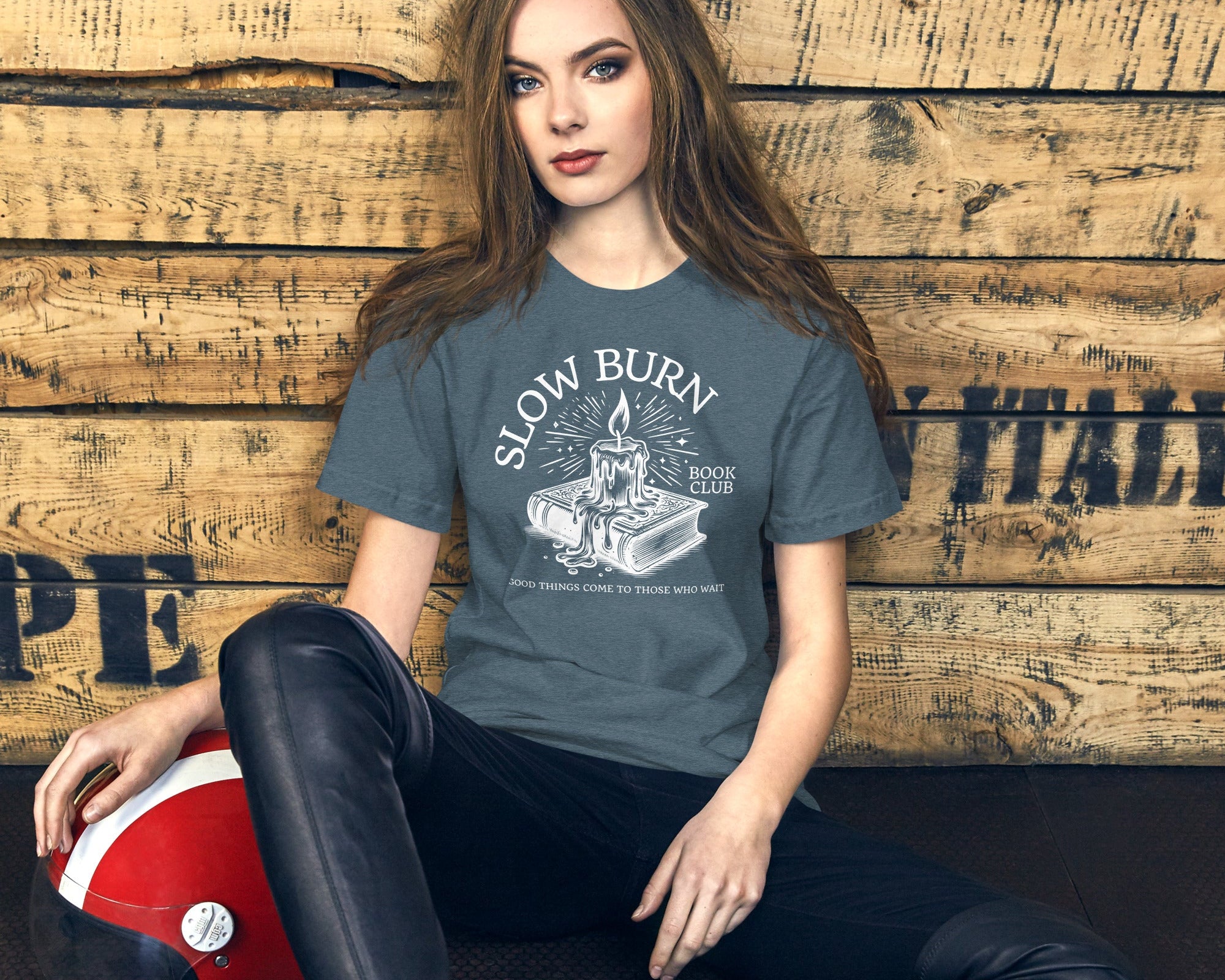 Slow burn book club for romance readers (unisex t-shirt) - Belinda Kroll