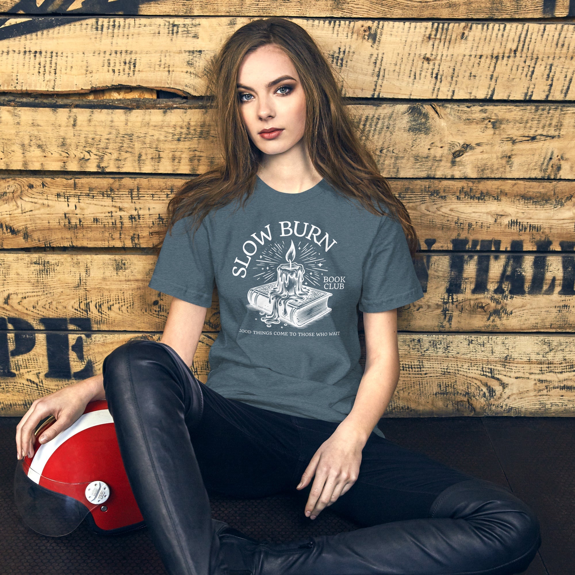 Slow burn book club for romance readers (unisex t-shirt) - Belinda Kroll