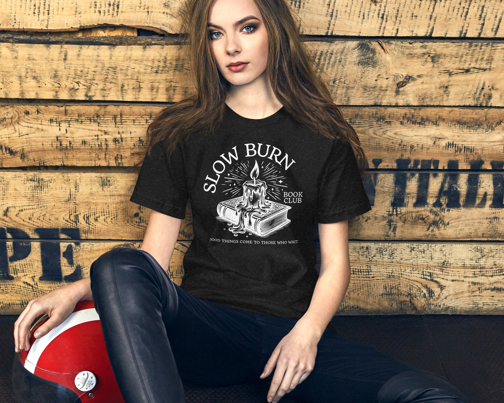 Slow burn book club for romance readers (unisex t-shirt) - Belinda Kroll