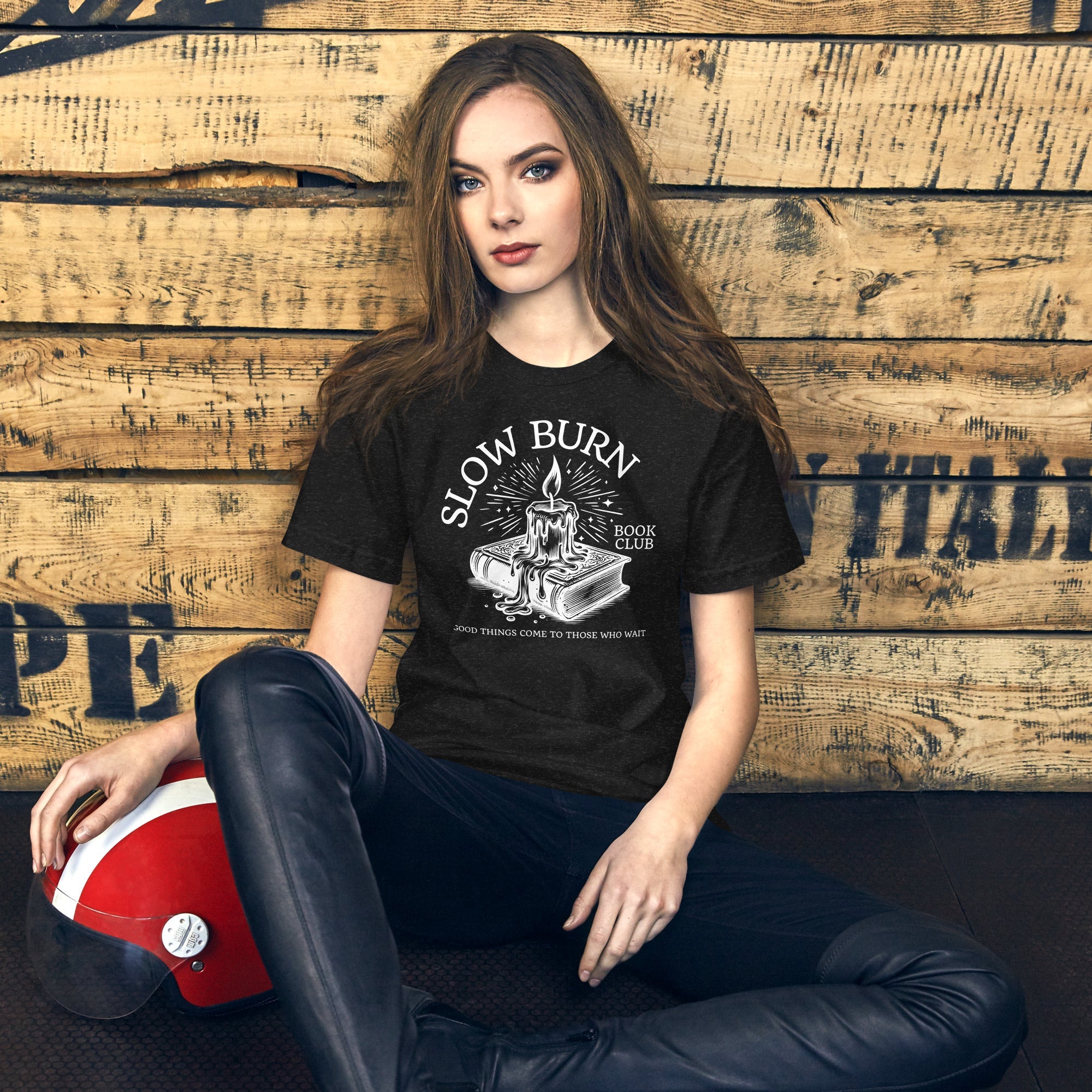Slow burn book club for romance readers (unisex t-shirt) - Belinda Kroll