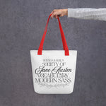 Society of Jane Austen vocabulary, modern sass (tote bag) - Belinda Kroll