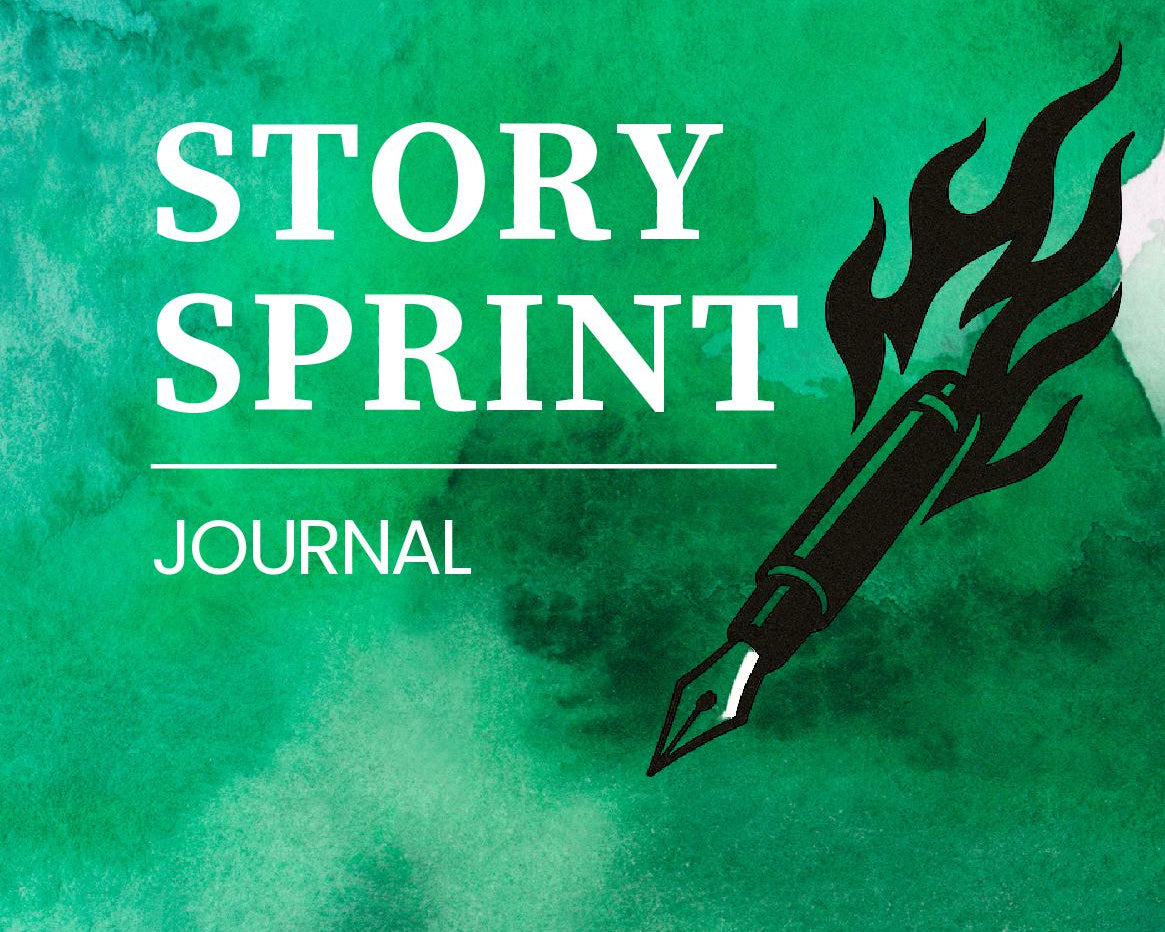 Story Sprint journal (A5): 30 days of writing sprints - Belinda Kroll