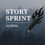 Story Sprint journal (A5): 30 days of writing sprints - Belinda Kroll