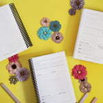 Undated All - in - One Novel Planner (A5 Green splash) - Belinda Kroll