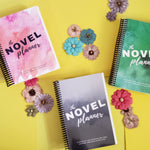 Undated All - in - One Novel Planner (A5 Green splash) - Belinda Kroll